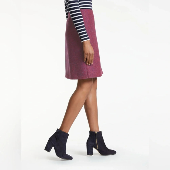 BODEN Faye Tweed Kilt Skirt - Picture 2 of 13